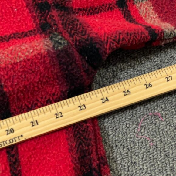 Earth Ragz Hoodie Mens Size Medium M Hippie Poncho Jacket Holiday Long Sleeve - Picture 8 of 9